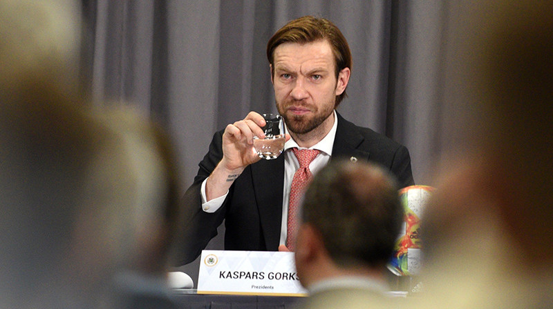 Kaspars Gorkšs. Foto: Romāns Kokšarovs/F64