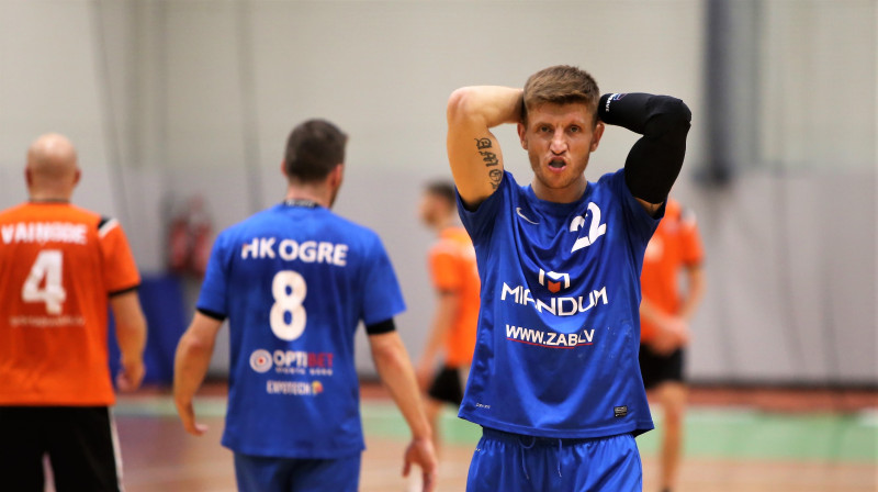Rolands Ivanovs (HK "Ogre"). Foto: Ritvars Raits
