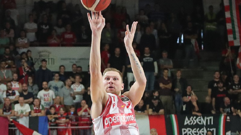 Ingus Jakovičs un "Varese": trešā uzvara A sērijā. Foto: Varese