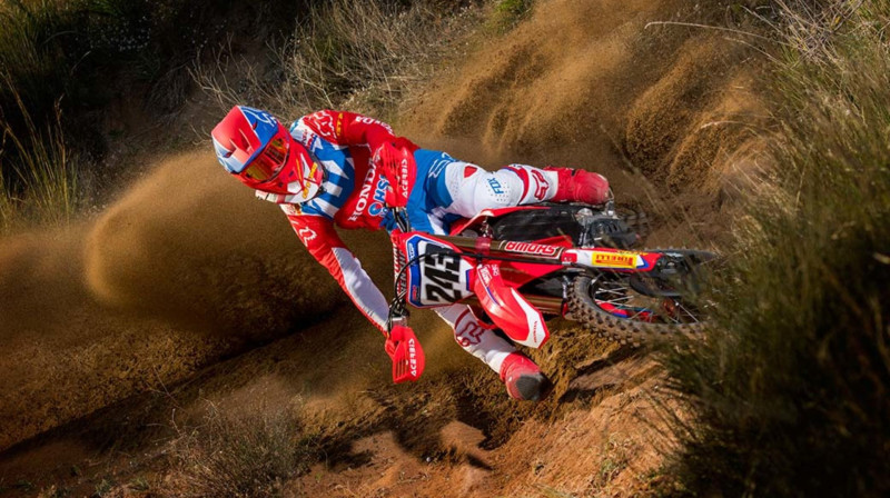 Tims Gajsers. Foto: Team HRC