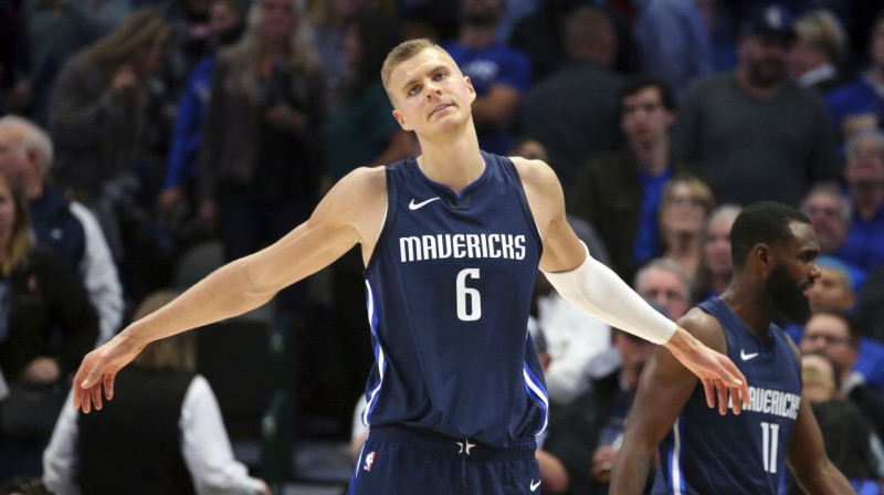 Kristaps Porziņģis. Foto: AFP / Scanpix