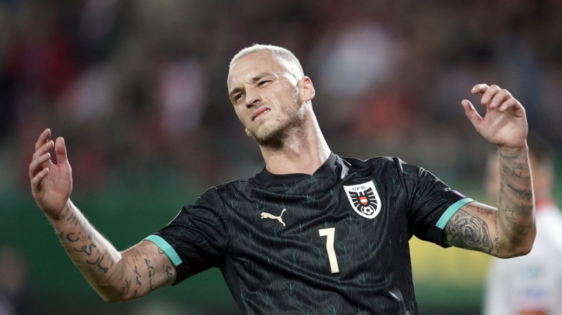 Marko Arnautovičs. Foto: AFP / Scanpix