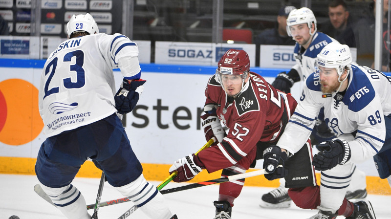 Mača galotnes grēkāzis Ņikita Setdikovs (nr. 52). Foto: Romāns Kokšarovs/F64
