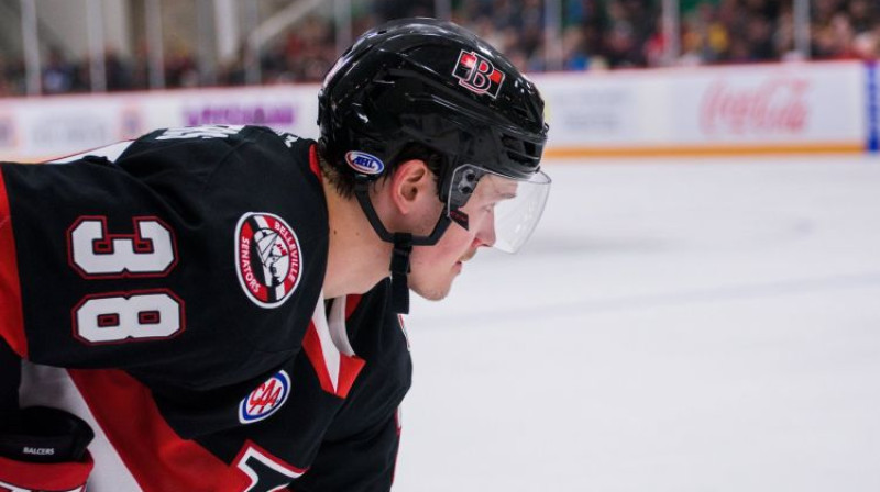 Rūdolfs Balcers. Foto: Belleville Senators