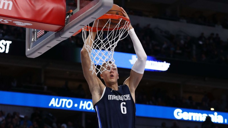 Kristaps Porziņģis. Foto: AFP/Scanpix