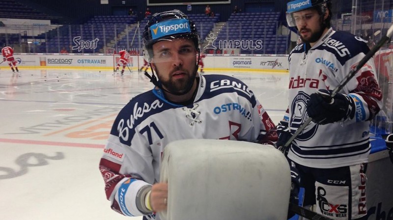 Roberts Bukarts. Foto: HC Vítkovice Ridera