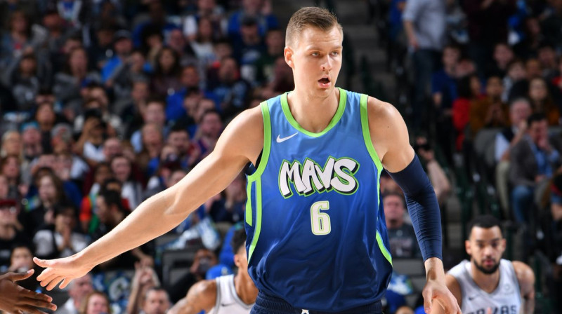 Kristaps Porziņģis. Foto: mavs.com