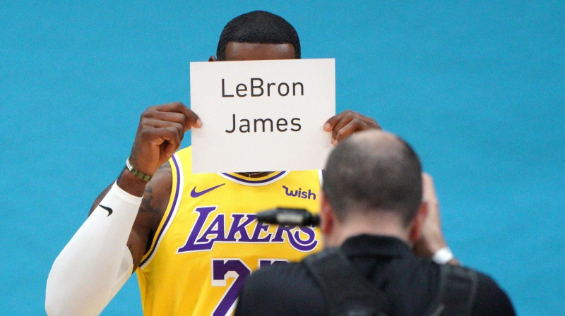Lebrons Džeimss. Foto: Zumapress.com/Scanpix