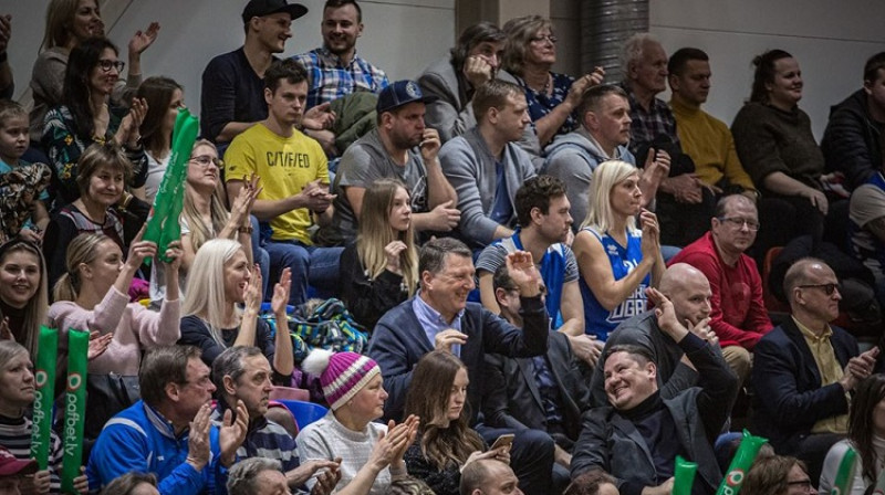 Raimonds Vējonis Latvijas un Igaunijas līgas spēlē 2019. gada 21. decembrī. Foto: BK Ogre