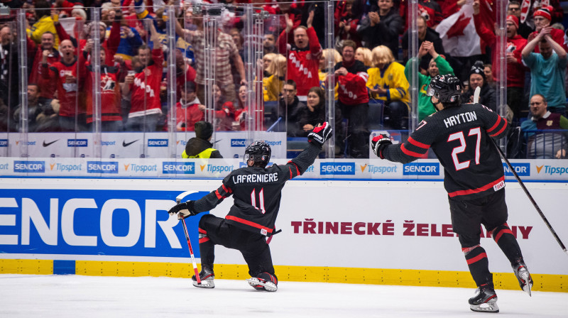 Aleksiss Lafrenjē panāk 2:0 / Foto: Imago Images/Scanpix
