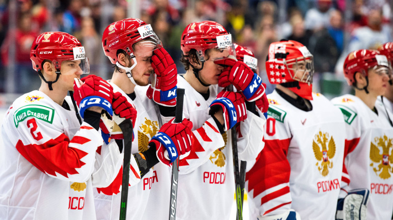 Krievijas U20 izlase. Foto: Imago Sport/Scanpix