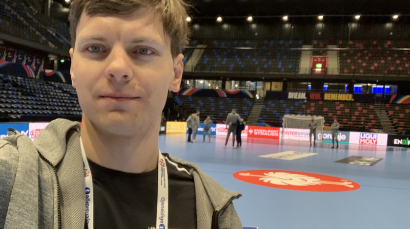 Raitis Puriņš pirms debijas Eiropas čempionāta finālturnīrā.