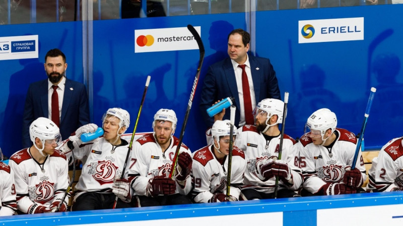 Rīgas "Dinamo" soliņš. Foto: dinamoriga.lv