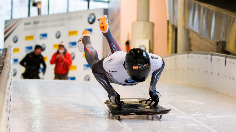 Tomass Dukurs. Foto: Viesturs Lācis/bobslejs.lv