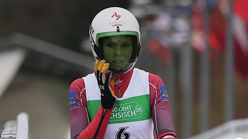 Sigita Bērziņa. Foto: no sportistes Instagram profila.