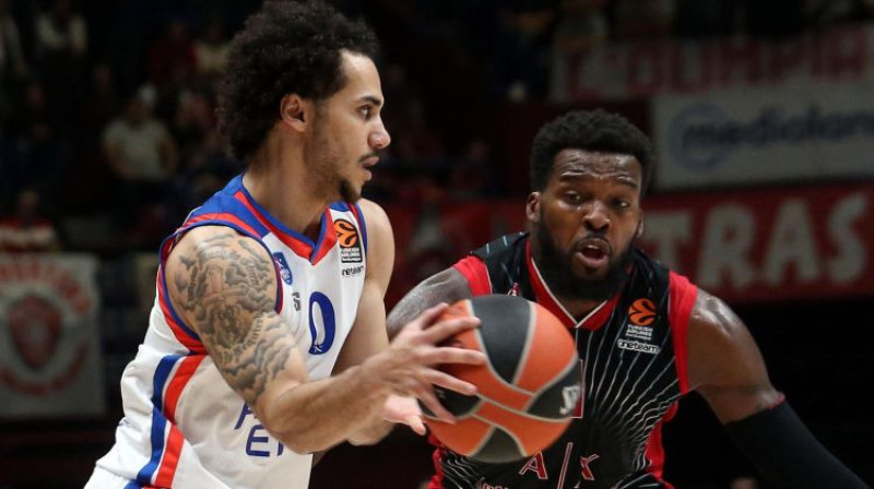 "Anadolu Efes" līderis Šeins Larkins. Foto: EPA/Scanpix