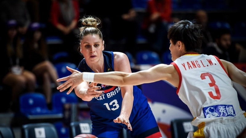 Džoana Līdhema 2020. gada 6. februārī Belgradā. Foto: FIBA