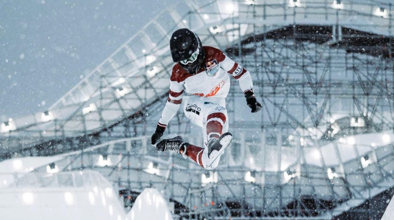 Justīne Zonne. Foto no sportistes Instagram profila