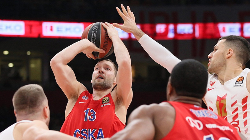 Jānis Strēlnieks. Foto: Euroleague