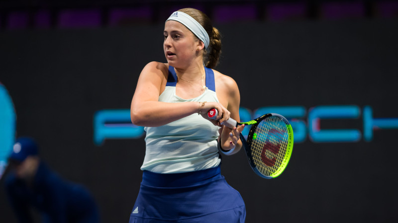 Aļona Ostapenko. Foto: Zuma Press/Scanpix