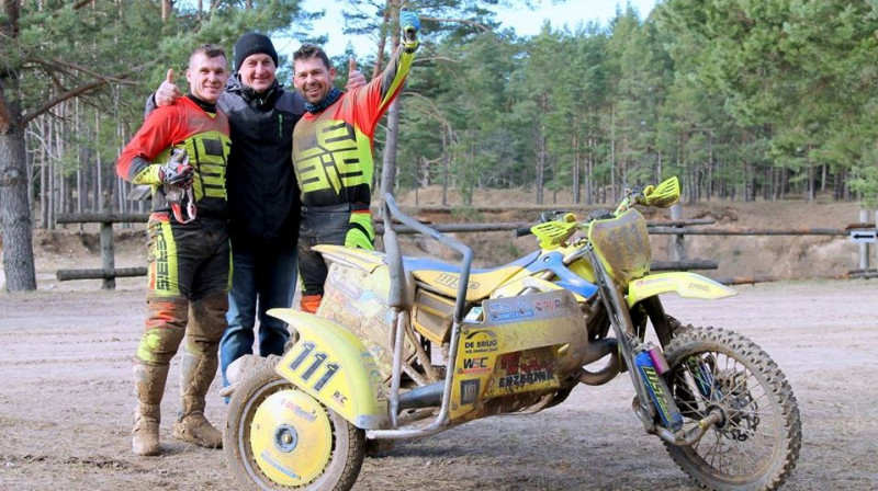 Stupelis/Vilemsens treniņā Jūrkalnē. Foto: Incredible Jurkalne