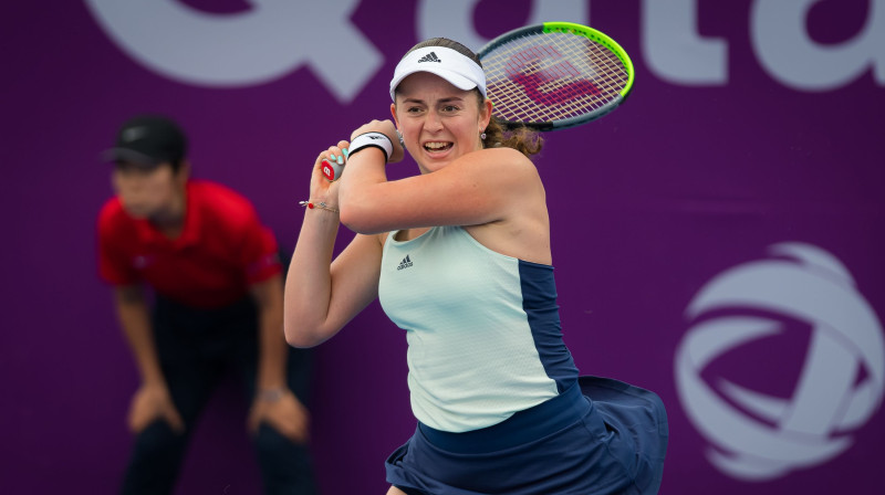 Aļona Ostapenko. Foto: Zuma Press/Scanpix