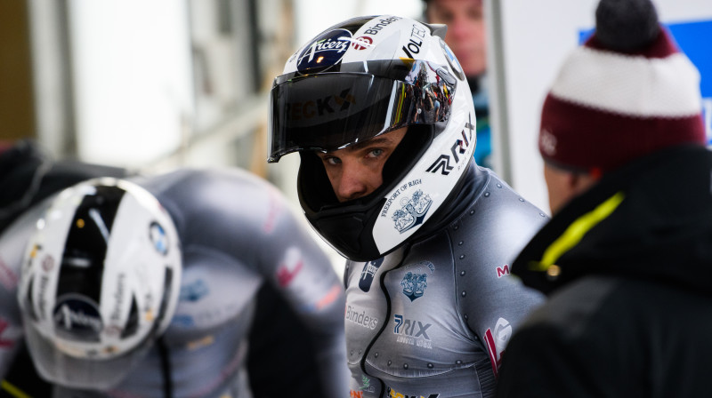 Oskars Ķibermanis. Foto: Viesturs Lācis/bobslejs.lv