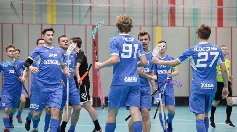 "Ķekavas" florbolistiem jāizcīna vēl viena uzvara
Foto: kekavasbulldogs.lv