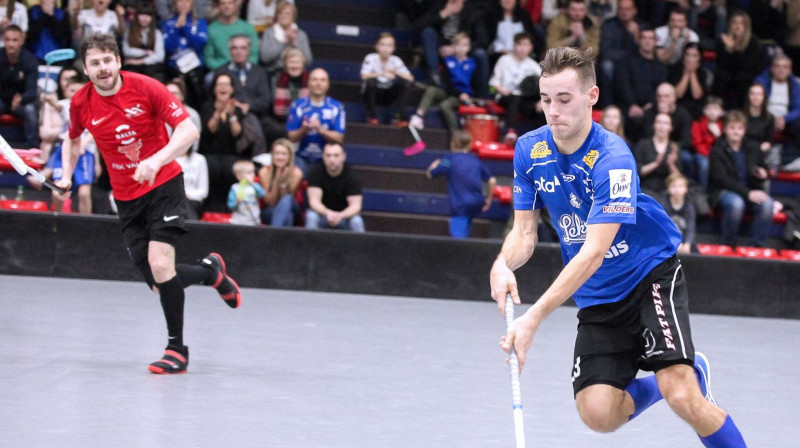 Pirmās divas spēles aizritēja aizraujošā atmosfērā
Foto: Lekrings.lv