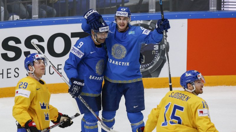 Naidžels Douss un Dastins Boids. Foto: AP/Scanpix