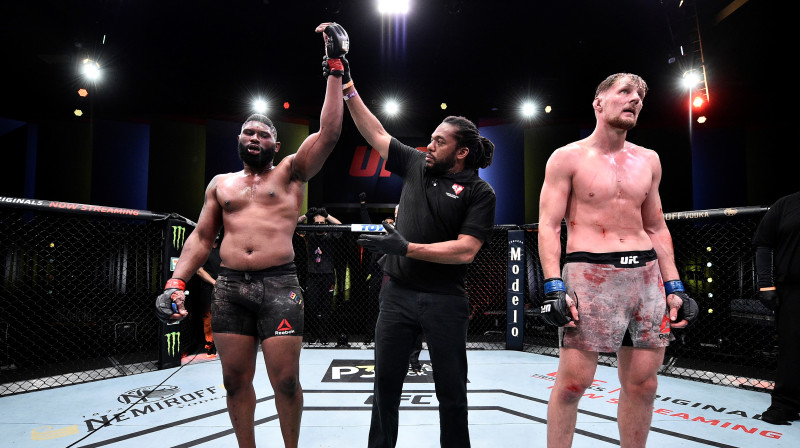 Kērtiss Bleidss izcīna ceturto uzvaru pēc kārtas. Foto: USA Today Sports/Scanpix
