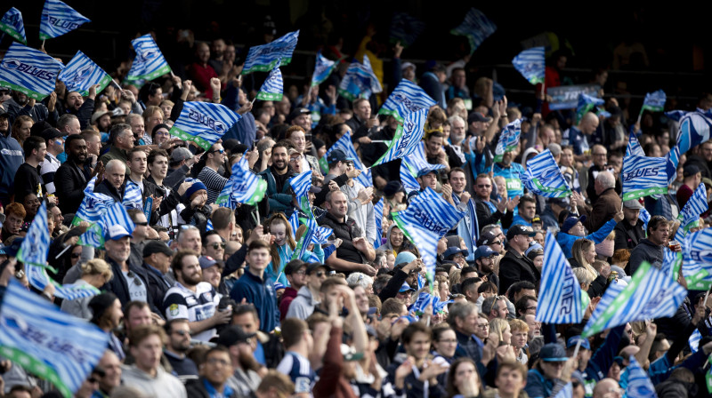 Oklendas "Blues" līdzjutēji
Foto: AP/Scanpix