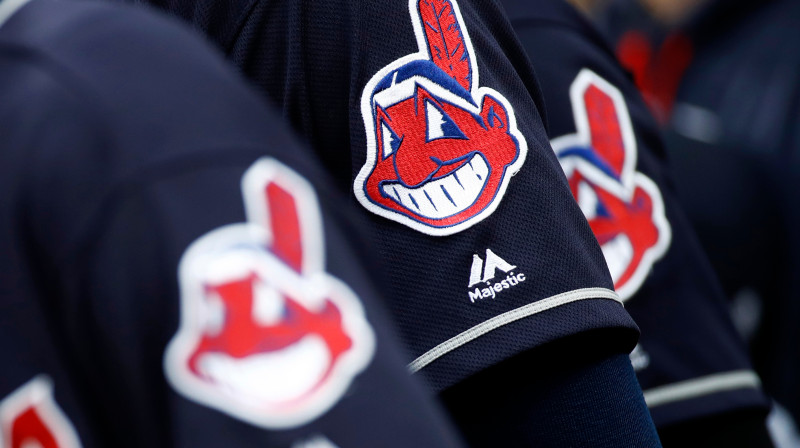 Klīvlendas komandas "Chief Wahoo" logo
Foto: AP/Scanpix