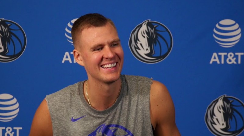 Kristaps Porziņģis. Foto: Dallas Mavericks