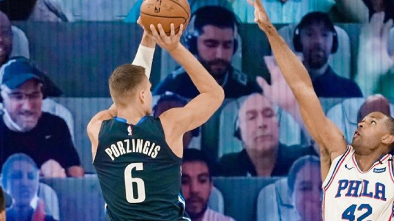 Kristaps Porziņģis. Foto: Dallas Mavericks