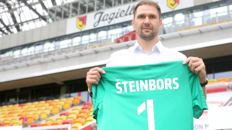 Pāvels Šteinbors. Foto: jagiellonia.pl