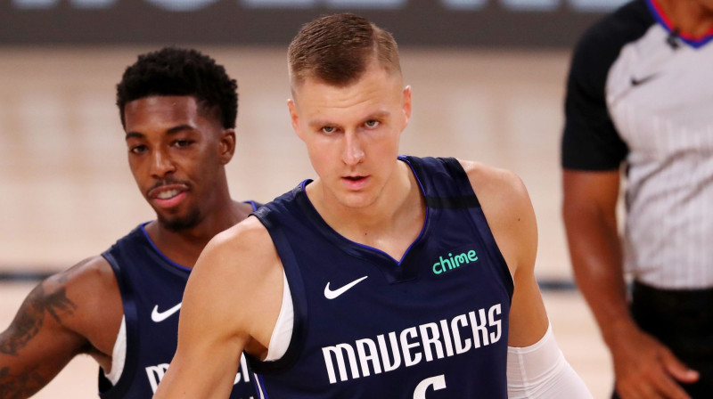 Kristaps Porziņģis. Foto: AFP/Scanpix