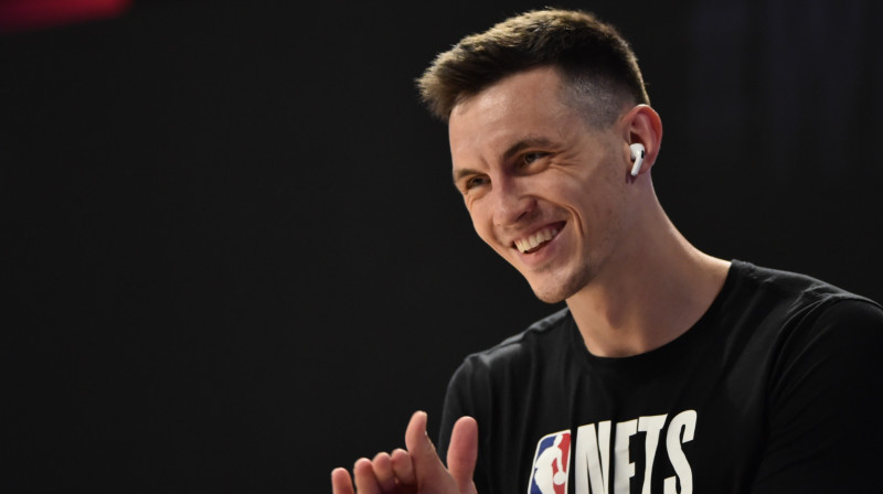 Rodions Kurucs. Foto: Twitter.com/brooklynnets.