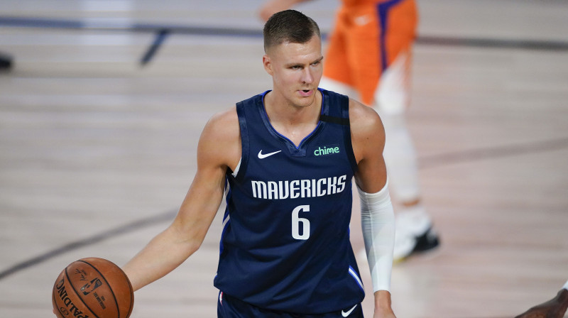 Kristaps Porziņģis. Foto: AFP/Scanpix.