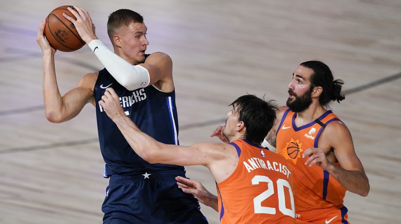 Kristaps Porziņģis. Foto: AFP/Scanpix