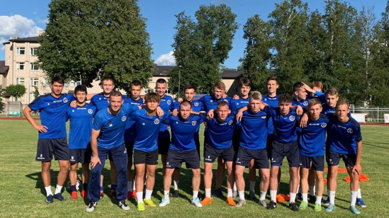 Rēzeknes futbolisti. Foto: Rēzeknes BJSS