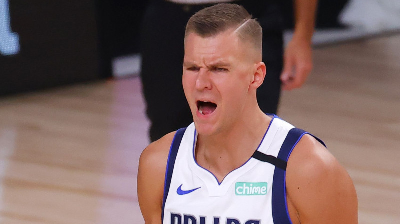 Kristaps Porziņģis. Foto: AP/Scanpix