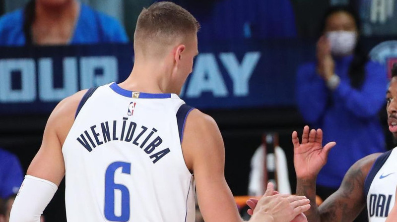 Kristaps Porziņģis. Foto: Dallas Mavericks