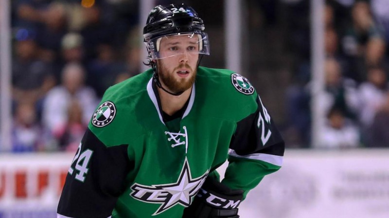 Rīss Skārlets. Foto: Texas Stars/NHL.com