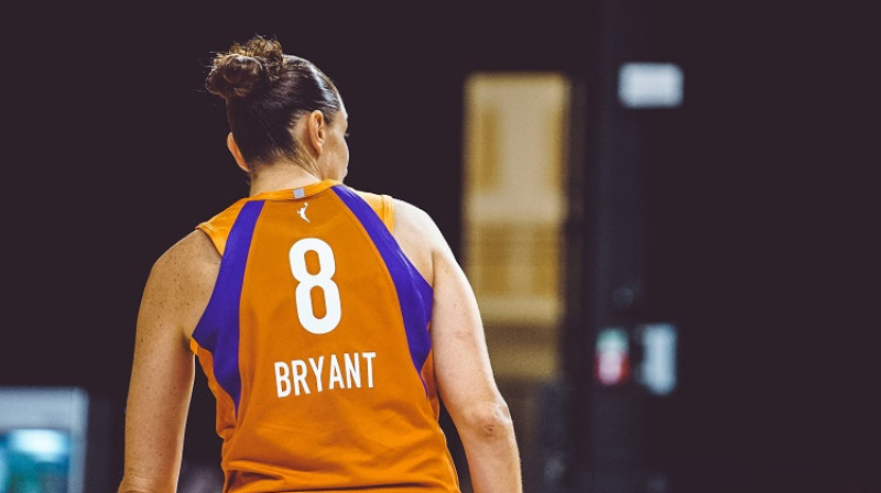 Daiana Taurasi 2020. gada 23. augustā. Foto: Phoenix Mercury