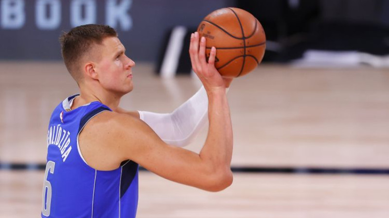 Kristaps Porziņģis. Foto: AFP/Scanpix
