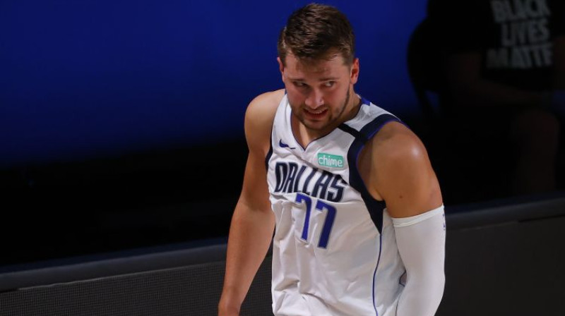 Luka Dončičs. Foto: AFP/Scanpix