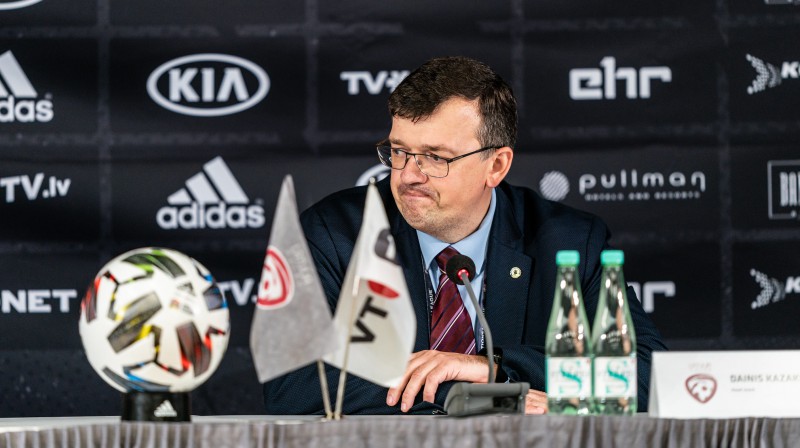 Dainis Kazakevičs. Foto: LFF