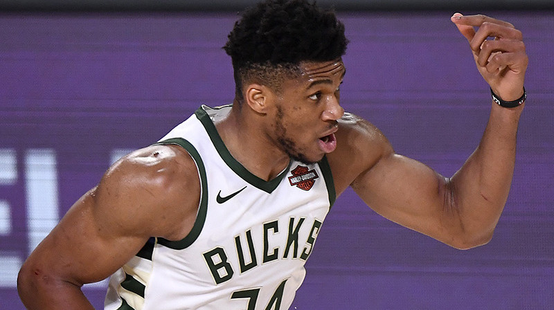 Jannis Antetokounmpo. Foto: AFP/Scanpix