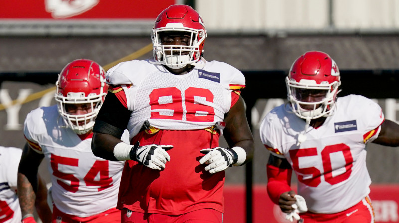 Kanzassitijas "Chiefs" ir gatavi aizstāvēt savu čempionu titulu
Foto: AP/Scanpix